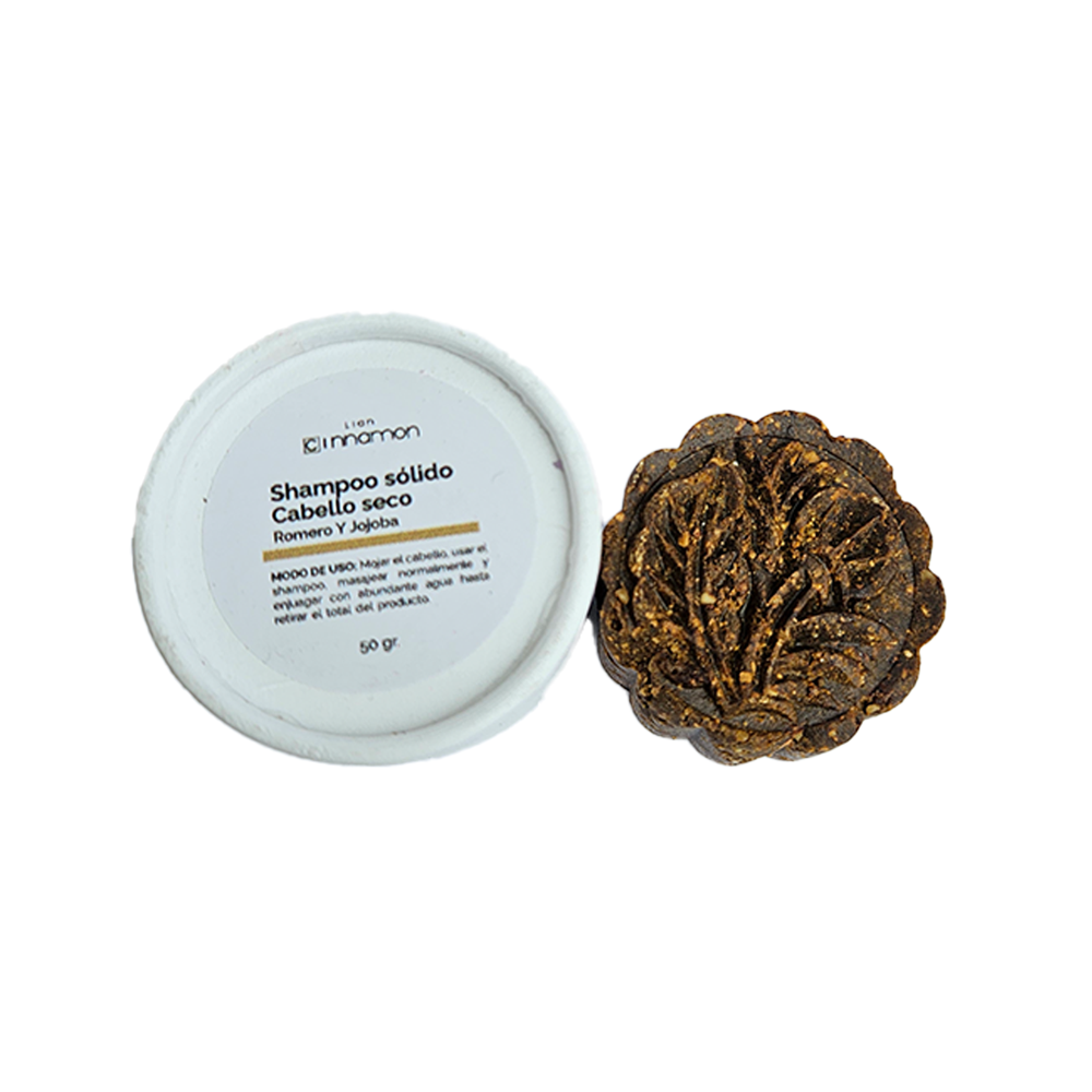 Shampoo en barra  cabello seco