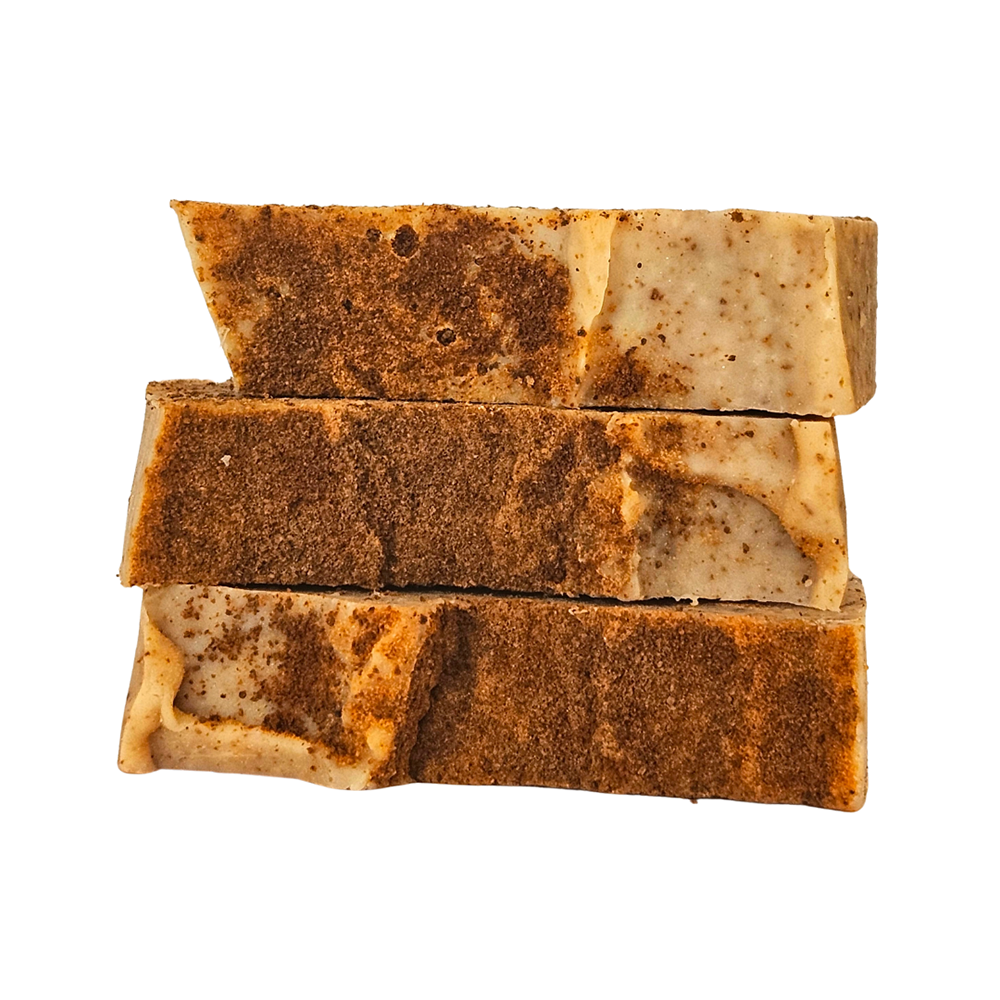 Jabón de café exfoliante